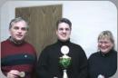 (v.l.n.r.) 3.Platz  Franz Josef Schmitz   1.Platz Uwe Baltes   2.Platz  Maria Kremer